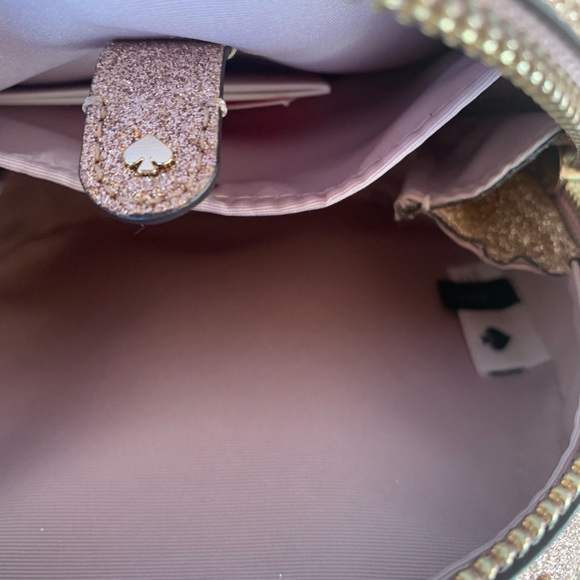 Mini chain canteen crossbody gold champagne NWT - Picture 6 of 8